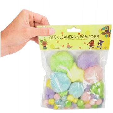 POMPONY ARTYKUŁY DEKORACYJNE DLA DZIECI POMPONY