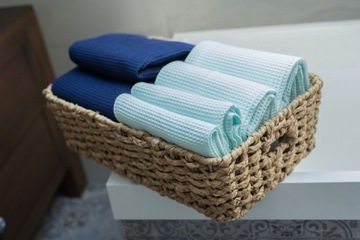 ХЛОПКОВОЕ ВАФЕЛЬНОЕ ПОЛОТЕНЦЕ 100Х150 СМ