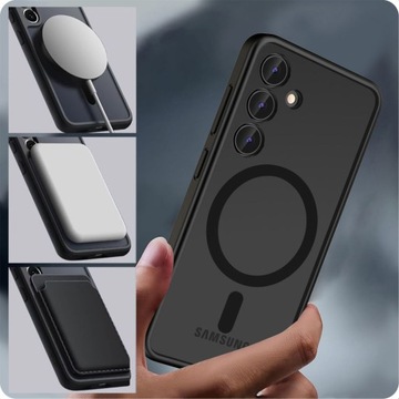 ЧЕХОЛ TECH-PROTECT ДЛЯ MAGSAFE ДЛЯ GALAXY S24 ULTRA — МАТОВЫЙ ЧЕРНЫЙ