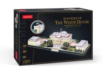 PUZZLE 3D BIAŁY DOM