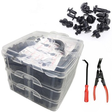 Заклепки пластиковые Клипсы для крепления бампера 620 шт.