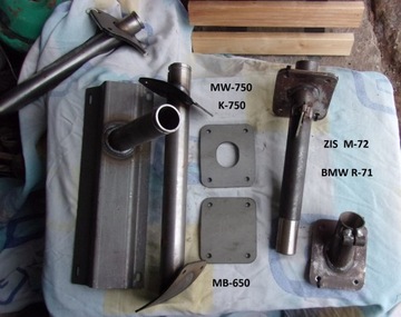 M72 K750 Dniepr Ural IŻ SZKŁO Lampa przód ORYGINAL CCCP