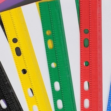 Skoroszyt wpinany PVC BIURFOL żółty 20 szt.
