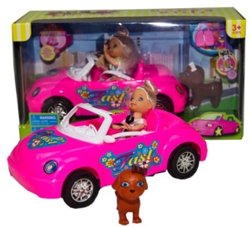 AUTO CABROLET Кукла DOG DOGS ACCESSORIES Ally Junior