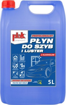 PLAK PLYN DO MYCIA SZYB 5L