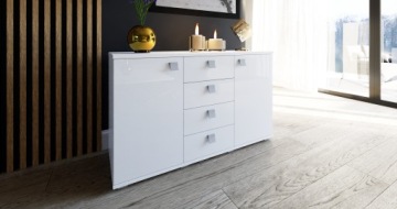 Белый классический II Dresser High Gloss 120x77 см