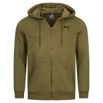 PUMA BLUZA MĘSKA rozpinana suwak kaptur klasyczna sportowa Essential XXL