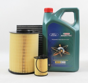 ZESTAW FILTRÓW+OLEJ 5W30 5L FORD FOCUS II 1.6TDCI