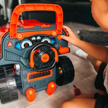 ПОДЪЕМНИК КАПОТА ДЛЯ БОЛЬШОГО ГРУЗОВИКА АКСЕССУАРЫ ДЛЯ МАЛЕНЬКОГО МЕХАНИКА ВУПИ 61 шт.