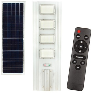 Lampa uliczna 50 W 4300 lm zasilanie solarne