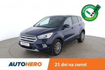 Ford Kuga II SUV Facelifting 2.0 TDCi 180KM 2017 Ford Kuga naiwgacja titanium