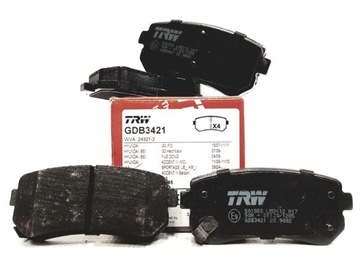 ЗАДНИЕ ТОРМОЗНЫЕ КОЛОДКИ TRW GDB3421