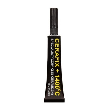 KLEJ CERAMICZNY ŻAROODPORNY CERAFIX +1400°C 28g