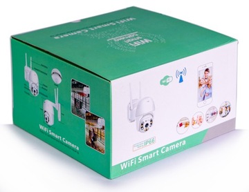 ВРАЩАЮЩАЯСЯ НАРУЖНАЯ IP-КАМЕРА WIFI ZOOM 4X FULL HD