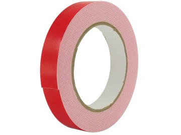 TAŚMA KLEJĄCA DWUSTRONNA MONTAŻOWA PIANKA 5M x19MM