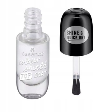 ESSENCE top do paznokci utrwalający kolor SHIELD