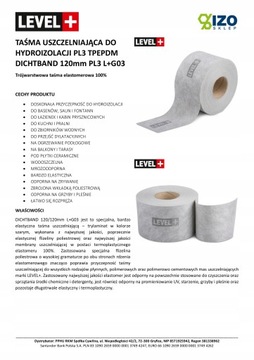 Taśma do Hydroizolacji 50mb Folia w płynie G03