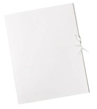 TECZKA WIĄZANA PAPIEROWA A4 BIAŁA