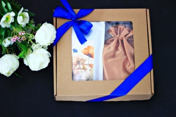 Набор рассыпных чаев + цветочные чаи для подарка BOX PRESENT box