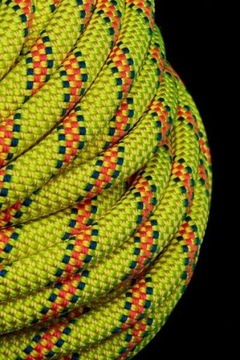 Веревка BEAL KARMA одинарная 9,8мм-60м-желтая