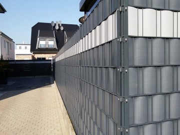 ЛЕНТА ТЕРМОПЛАСТ SMART FENCE ДЛЯ АНТРАЦИТОВОГО ЗАБОРА 19см x 26м