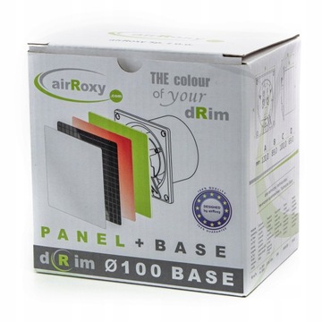 Вентилятор для ванной dRim 125 Glass Black Gloss Standard