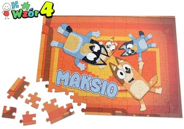 ПАЗЛ БАЙКА СИНИЙ СИНИЙ - ВАШЕ ИМЯ ПЕЧАТЬ - ПОДАРОК ​​ДЛЯ