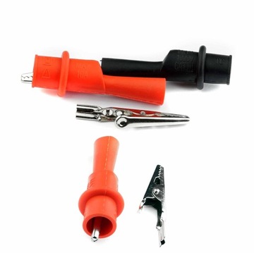 Зажимы типа «крокодил» для мультиметра 1000В 10А.