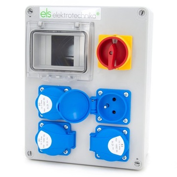 РАСПРЕДЕЛИТЕЛЬНОЕ УСТРОЙСТВО ЗДАНИЯ РАСПРЕДЕЛИТЕЛЬНЫЙ ЩИТ 4x230В ВЫКЛ. ТРГ