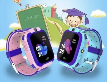 Smartwatch lokalizator GPS SMARTWATCH Q12B wielokolorowy
