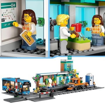 LEGO City 60335 Железнодорожный вокзал