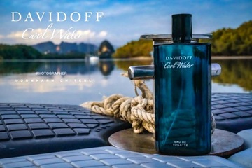 DAVIDOFF COOL WATER EDT БУТЫЛКА 125 МЛ + КРЫШКА