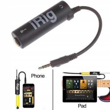 iRig для подключения ГИТАРЫ к ИНТЕРФЕЙСУ ТЕЛЕФОНА