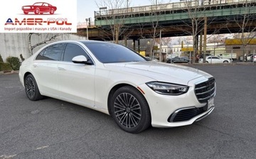 Mercedes 2022 Mercedes-Benz Klasa S 580 4Matic 2022 4.0l 4.0 Benzyna 496KM