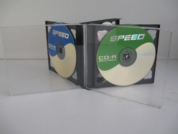 Pudełka na płyty CD x 5 standard czarne 10 sztuk