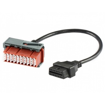 Kabel adapter przejściówka złącze 30 pin OBD2 16 pin Citroen Peugeot