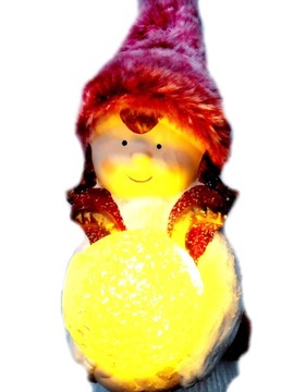 Рождественский эльф, СВЕТЯЩАЯСЯ СВЕТОДИОДНАЯ ФИГУРКА