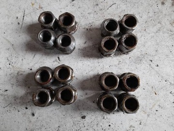 śruba śruby nakrętka 16szt 17mm FIAT SEICENTO
