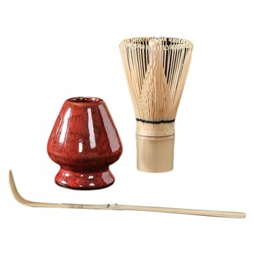 3-częściowy zestaw trzepaczek do matchy Ceramiczny