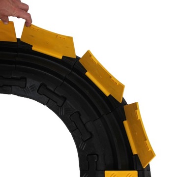 УГЛОВОЙ РАЗЪЕМ ДЛЯ ПОРОГОВОГО ПРОХОДА, кабель, 2 канала