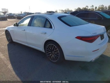 Mercedes Klasa S W223/V223 2022 Mercedes-Benz Klasa S 500 4Matic 2022 3.0l 3.0 Benzyna 429KM, zdjęcie 2