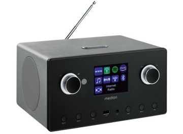 INTERNETOWE RADIO CYFROWE MD89295 DAB+ FM USB AUX STEREO 2 x 7,5W + 15W SUB