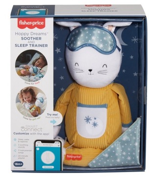 Fisher Price Maskotka Króliczek Usypiacz 18 m+