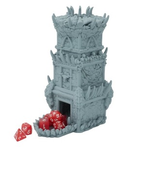 Башня для игры в кости в крепости орков — Башня для игры в кости Светло-серая