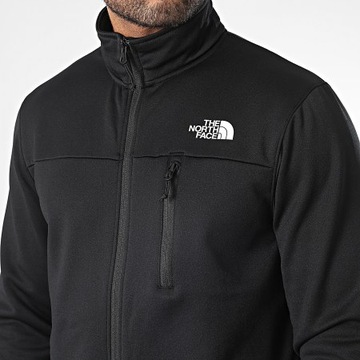 Bluza rozpinana ze stójką czarny The North Face M