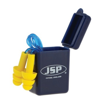 Zatyczki do uszu w pudełku JSP MaxiFit PRO z żyłką