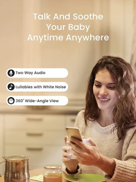 Электронная няня SIMSHINE с камерой и звуком
