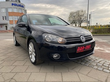 Volkswagen Golf VI Hatchback 5d 1.4 TSI 122KM 2010 HIGH-LINE ALU 18 LED TEMPOMAT CLIMATRONIC ALCANTARA