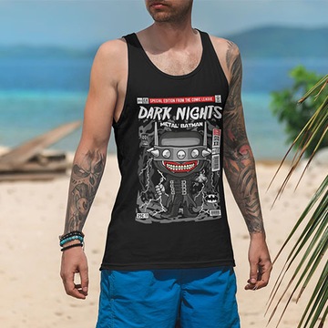 TANK TOP FILMOWE DARK NIGHTS METAL BATMAN WHO