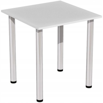 STÓŁ STOLIK DO SALONU KUCHNI POKOJU 70x70 RÓŻNE KOLORY NOGI CHROM SREBRNE